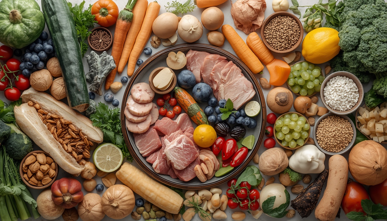 Nutrition balance components by Gardenmovementax